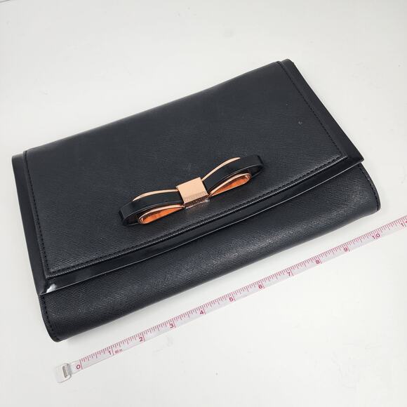 Ted Baker Black Leather Wallet - Picture 10 of 11